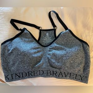 Grey XL Kindred Bravely Nursing Bra